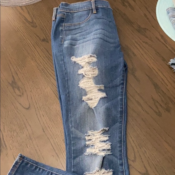 Pacsun Distressed Jeggings 28w - Picture 3 of 6